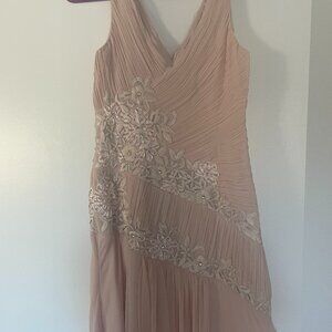 Sue Wong Nocturn Dress Blush Peach Size 8